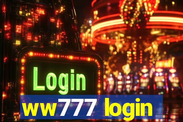 ww777 login